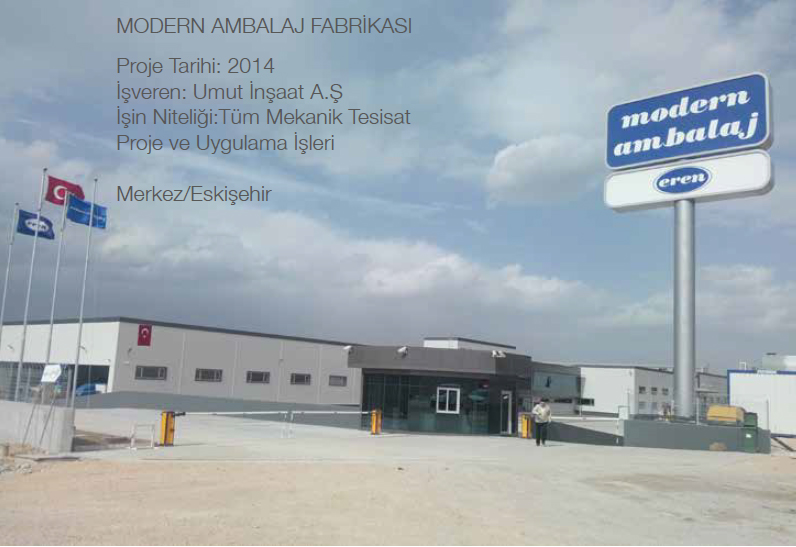 EREN HOLDİNG MODERN AMBALAJ FABRİKASI